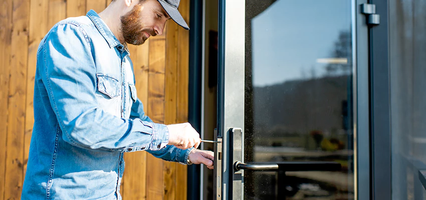 Frameless Glass Storefront Door Locks Replacement in Hawthorne, CA