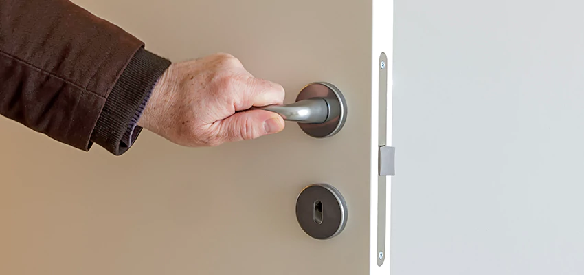 Restroom Locks Privacy Bolt Installation in Hawthorne, California